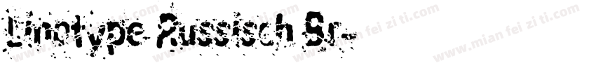 Linotype Russisch Br字体转换